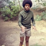 Michael Jackson in Khaki Shorts