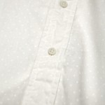 Gitman White Microdot on White Shirt