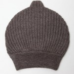 Narrow Rib Knit Hat