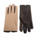 Margiela Two Tone Leather Gloves